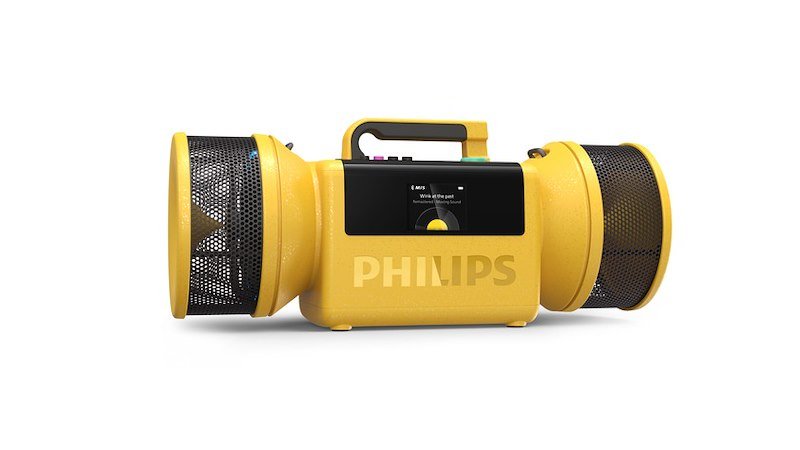Philips Speaker The Tube Tams80y/00 Giallo