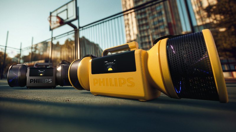 Philips Speaker The Tube Tams80y/00 Giallo