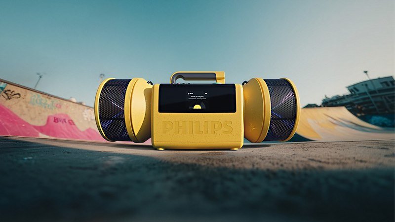Philips Speaker The Tube Tams80y/00 Giallo