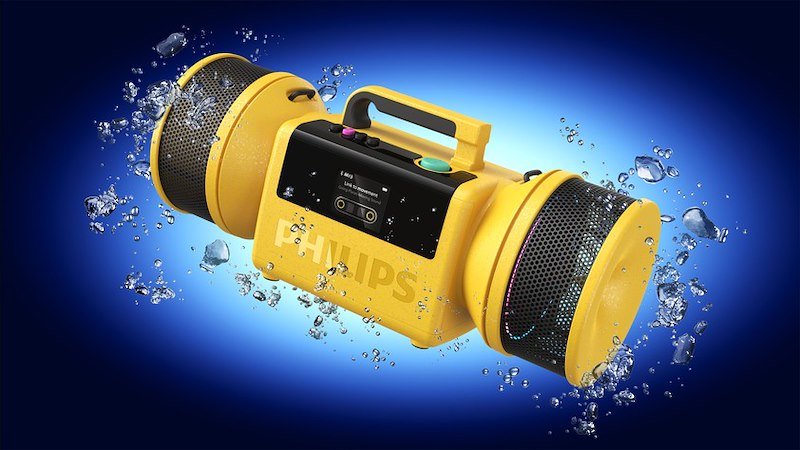 Philips Speaker The Tube Tams80y/00 Giallo