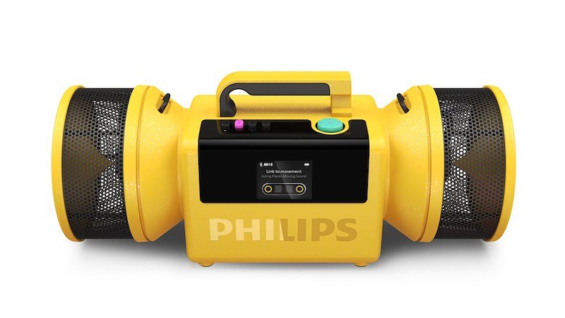 Philips Speaker The Tube Tams80y/00 Giallo