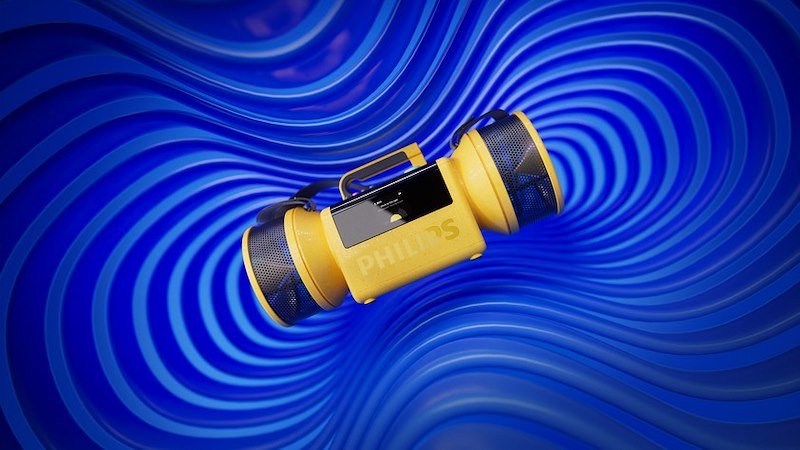 Philips Speaker The Tube Tams80y/00 Giallo