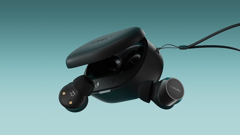 Philips Auricolari True Wireless Tat1300bk/00