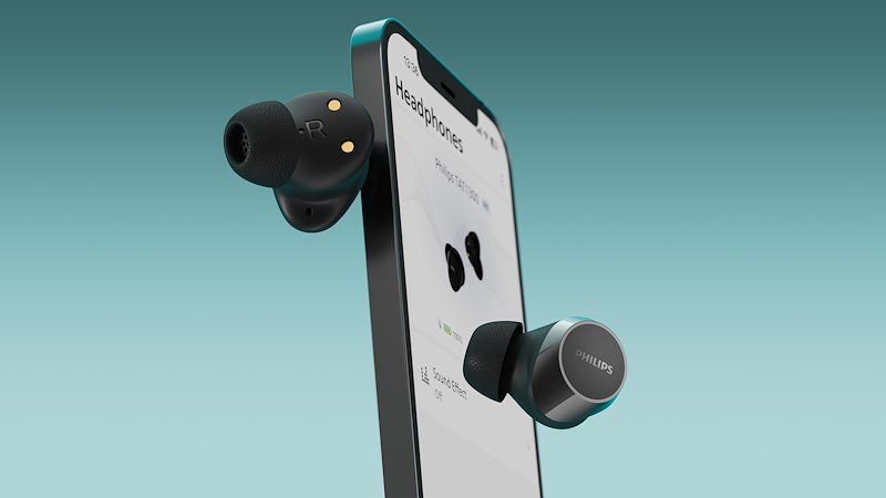 Philips Auricolari True Wireless Tat1300bk/00