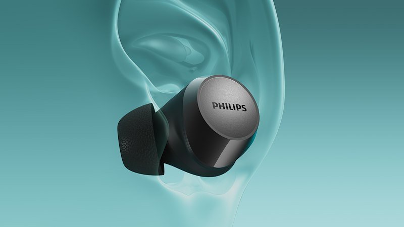 Philips Auricolari True Wireless Tat1300bk/00