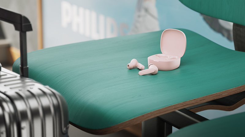 Philips Cuffie True wireless Tat2100pk/00 Pink