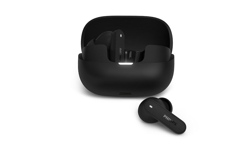 Philips Auricolari con Cancellazione del Rumore Tat3000bk/00 Black
