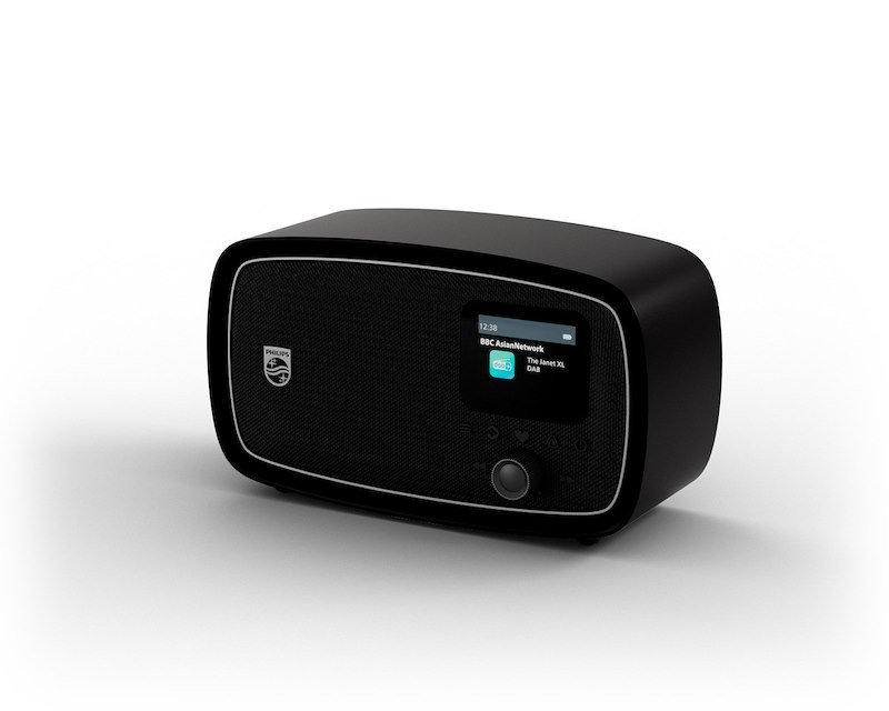 Philips Radio Portatile The Janet XL Tav2500c/00 Nero