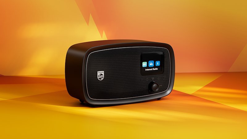 Philips Radio Portatile The Janet XL Tav2500c/00 Nero