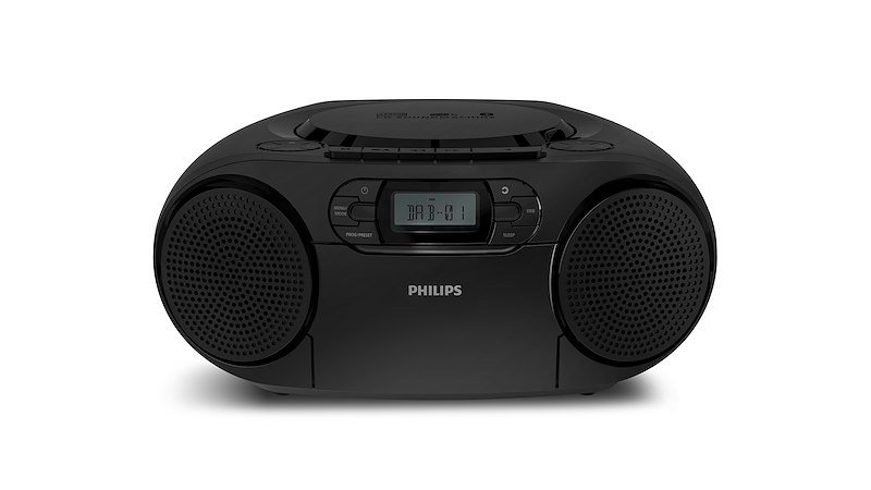 Philips Radioriproduttori con lettore CD e cassette Taz2500/10 Nero