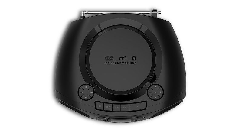 Philips Radioriproduttori con lettore CD e cassette Taz2500/10 Nero