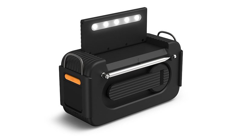 Philips Radio Analogica di Emergenza con Display Digitale Tar3500/00 Black