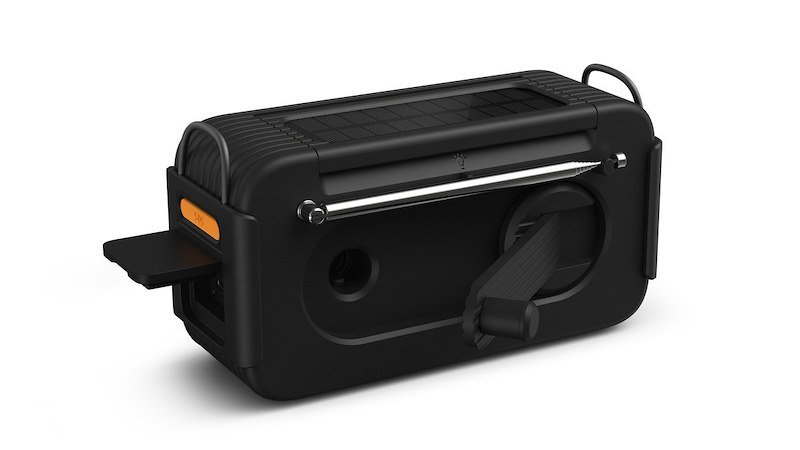Philips Radio Analogica di Emergenza con Display Digitale Tar3500/00 Black