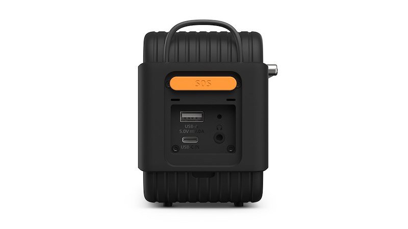 Philips Radio Analogica di Emergenza con Display Digitale Tar3500/00 Black