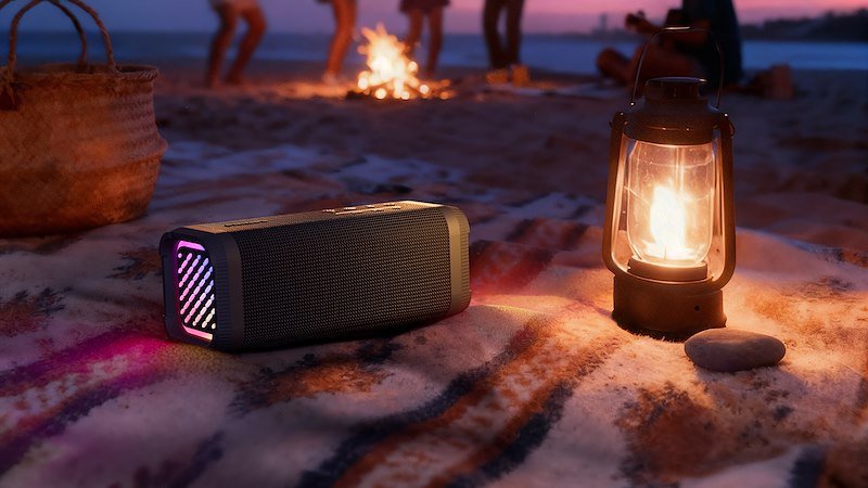 Philips Bluetooth Mini Speaker Tas5000eb/00 Black