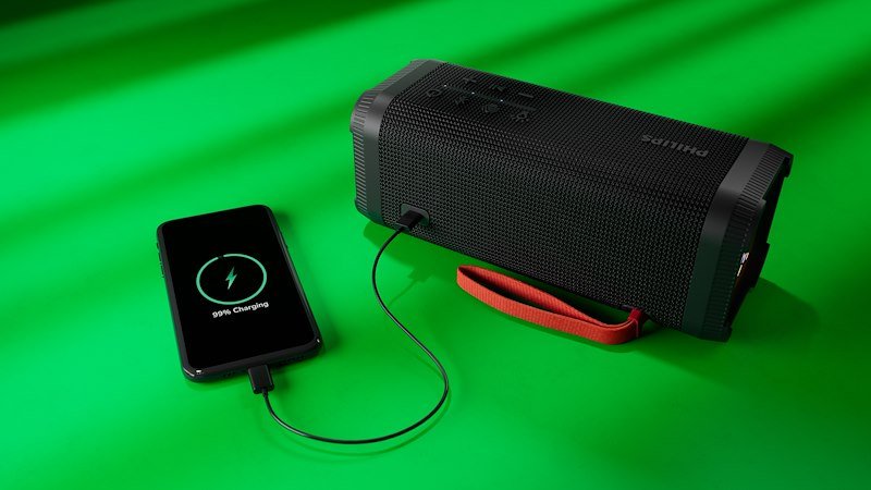 Philips Bluetooth Mini Speaker Tas5000eb/00 Black