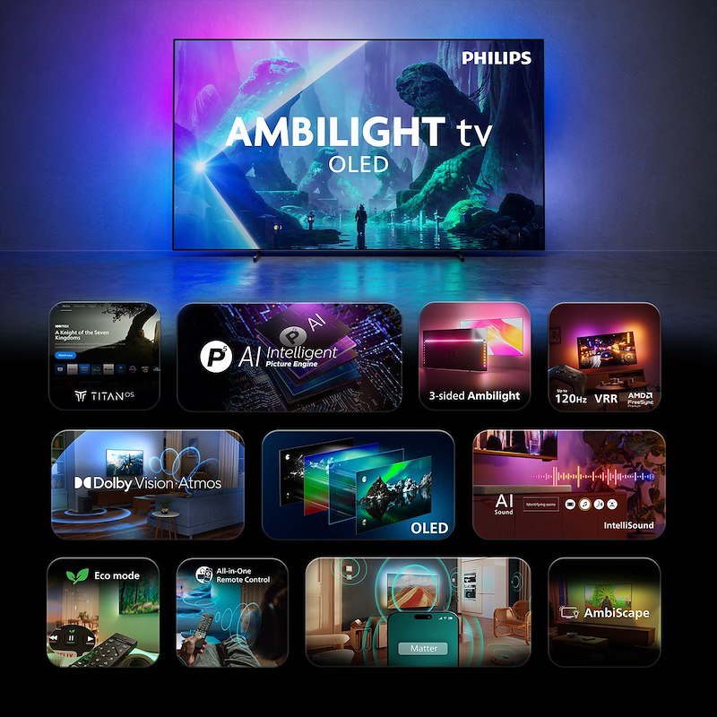 Philips TV OLED 65" 65oled801/12