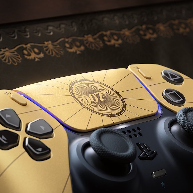 Sony DualSense Wireless Controller – 007 First Light Limited Edition Nero Oro