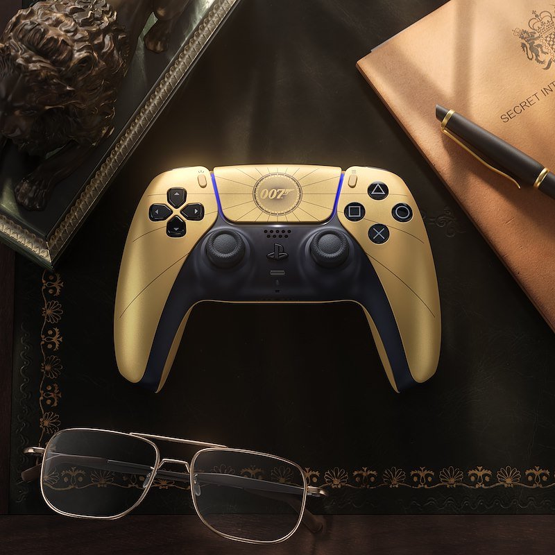 Sony DualSense Wireless Controller – 007 First Light Limited Edition Nero Oro