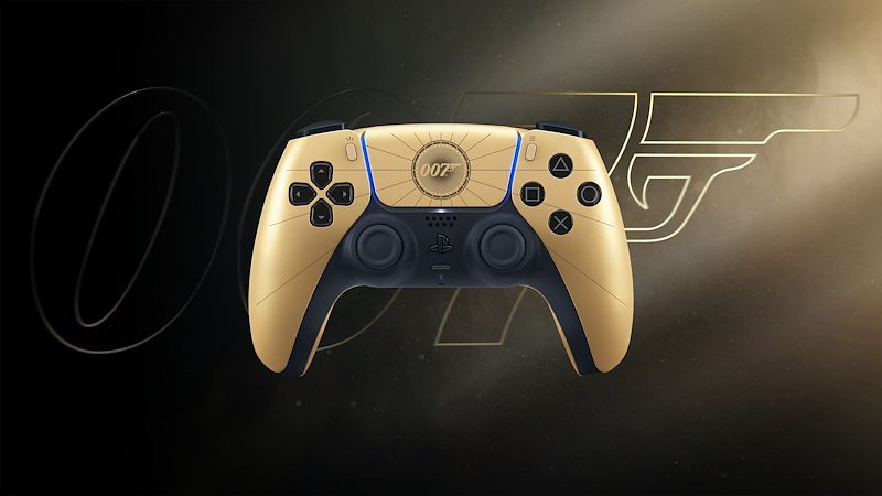 Sony DualSense Wireless Controller – 007 First Light Limited Edition Nero Oro