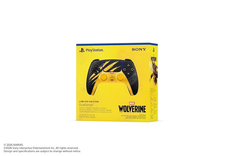 Sony Controller DualSense Marvel's Wolverine Battle Yellow L.E.