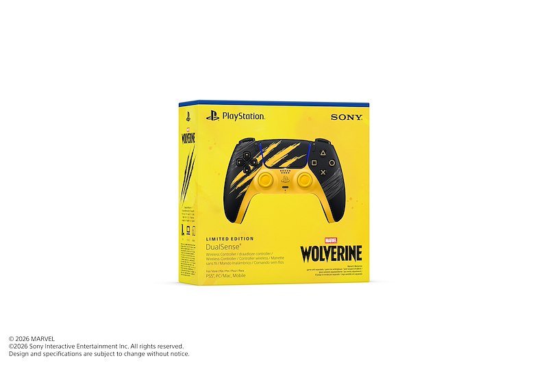 Sony Controller DualSense Marvel's Wolverine Battle Yellow L.E.