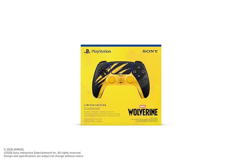 Sony Controller DualSense Marvel's Wolverine Battle Yellow L.E.