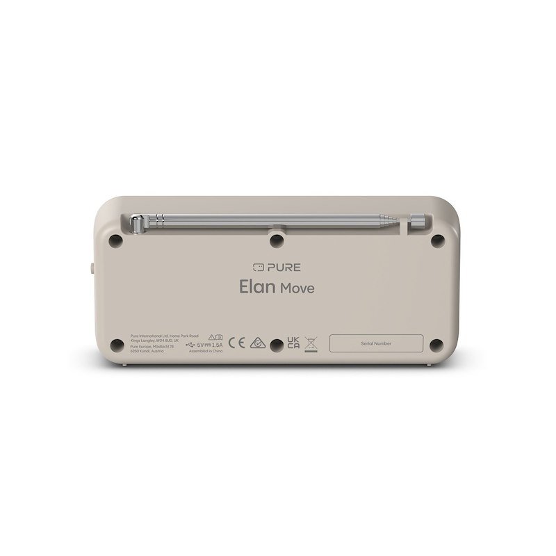 Pure Radio portatile Elan MOVE One White