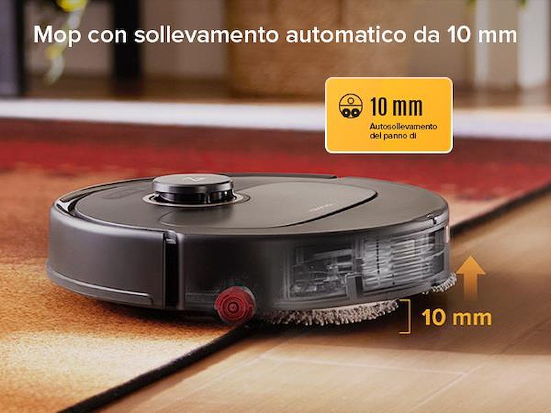 Roborock Robot Aspirapolvere Qrevo 5ae Nero