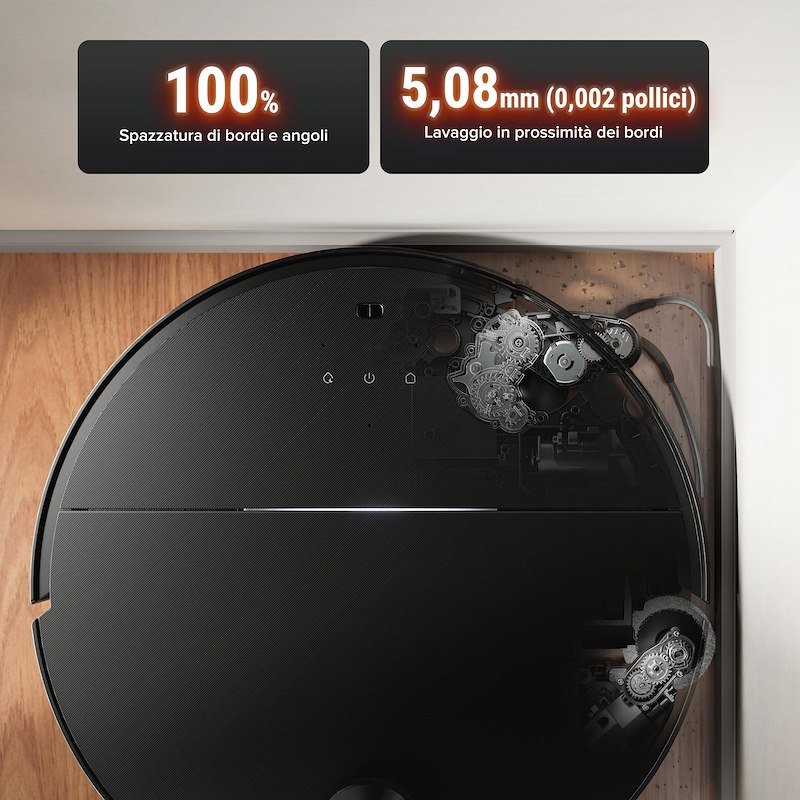 Roborock Robot Aspirapolvere Saros 10 Nero