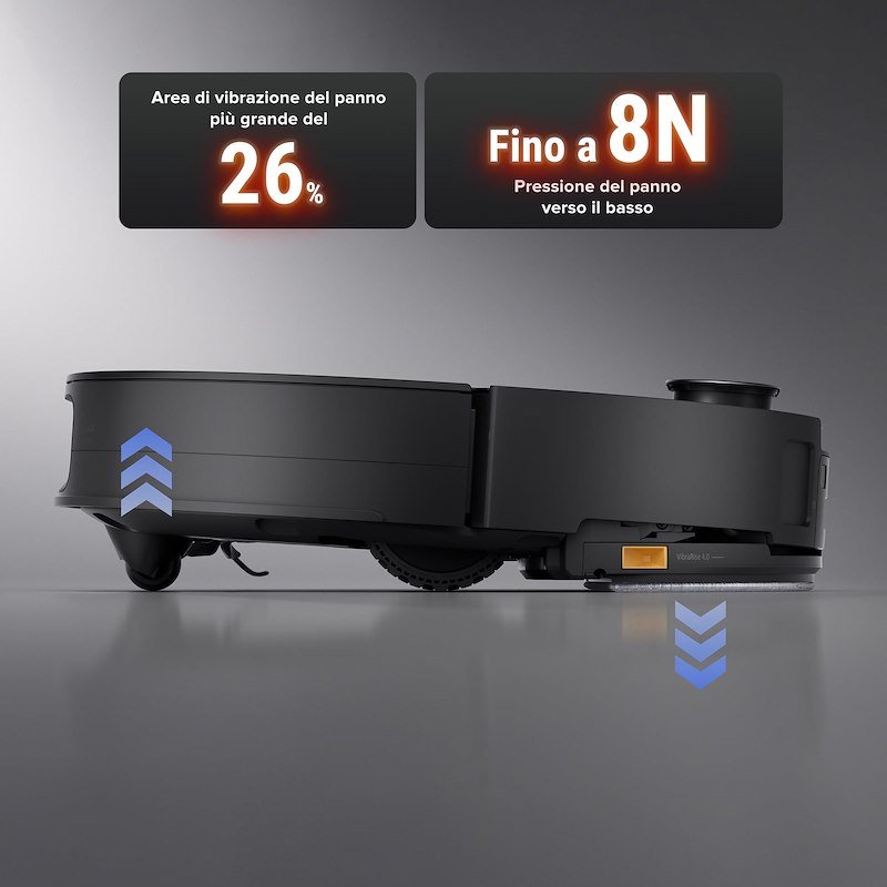 Roborock Robot Aspirapolvere Saros 10 Nero