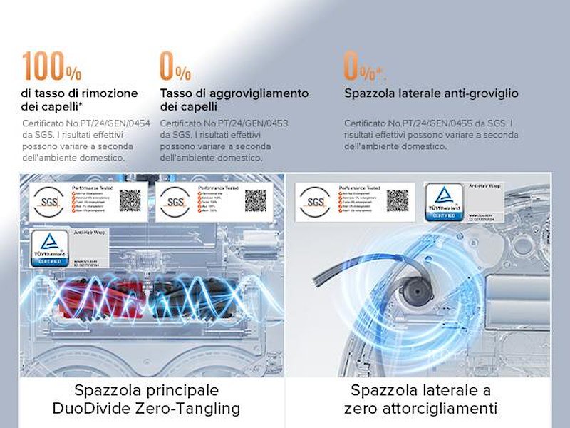 Roborock Robot Aspirapolvere Roborock Qrevo Edge 5V1 Neroi