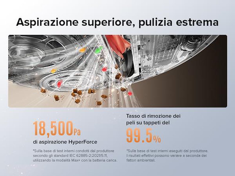 Roborock Robot Aspirapolvere Roborock Qrevo Edge 5V1 Neroi