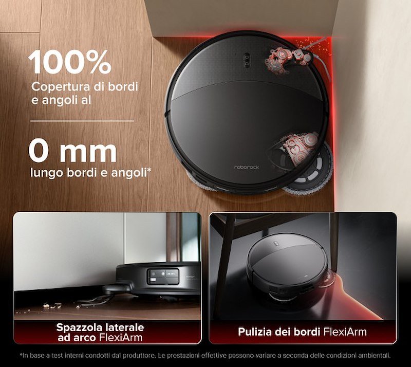 Roborok Aspirapovere robot Saros X20 nero