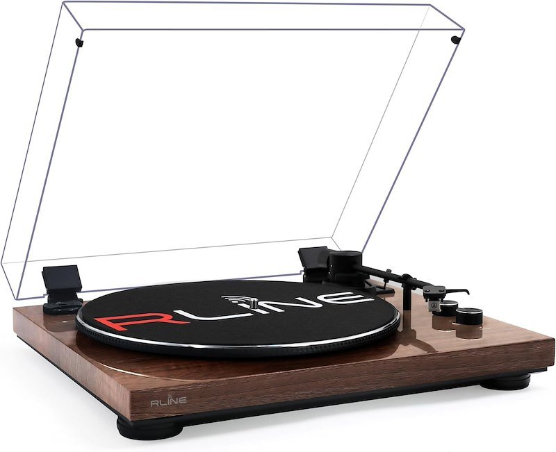 RLine Giradischi Rline Rltn11gwln Bt Noce Lucido