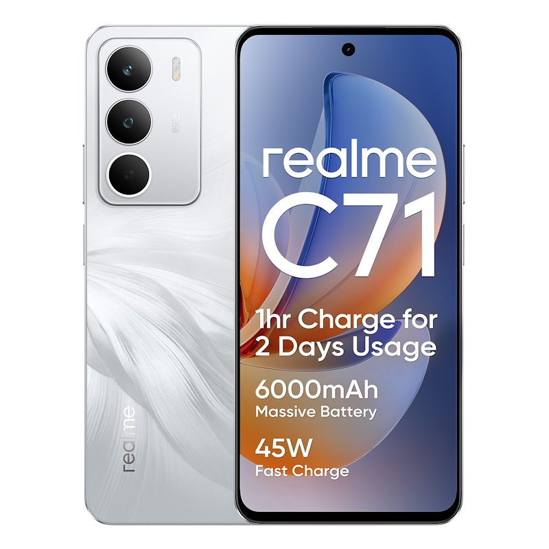 Realme Smartphone C71 8/256 Gb White Swan