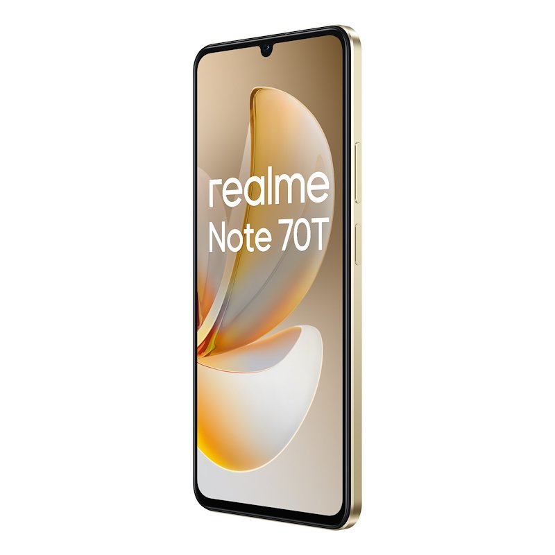 Realme Smartphone Note 70t 4/ 256GB Beach Gold