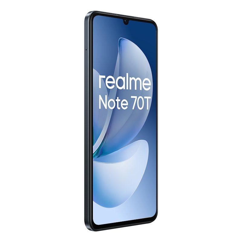 Realme Smartphone Note 70t 4/128 GB Obsidian Black