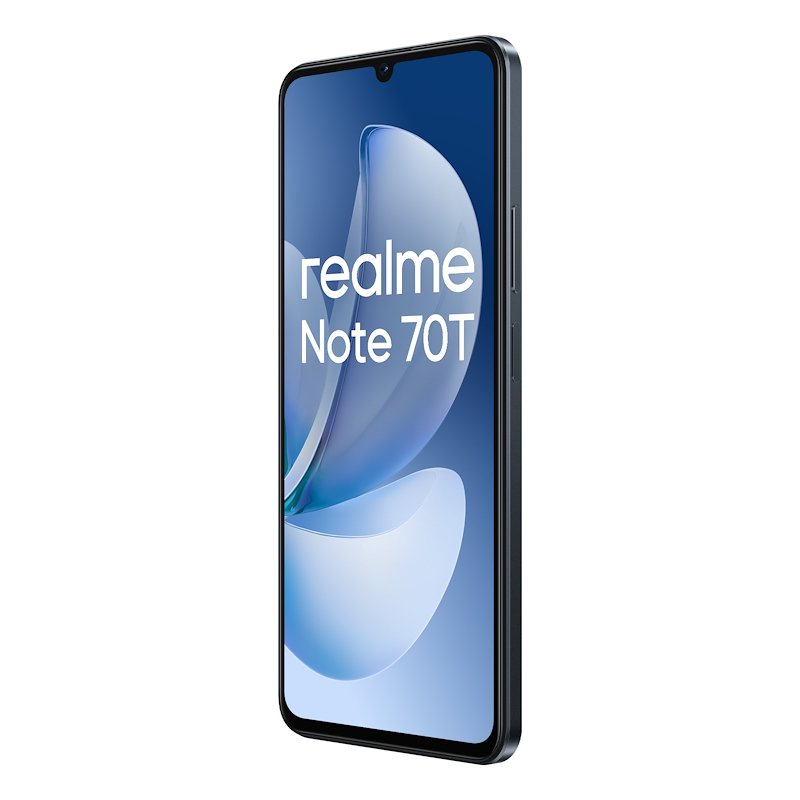 Realme Smartphone Note 70t 4/128 GB Obsidian Black