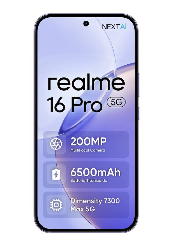 Realme Smartphone 16 Pro 5g 8/ 512GB Orchid Purple