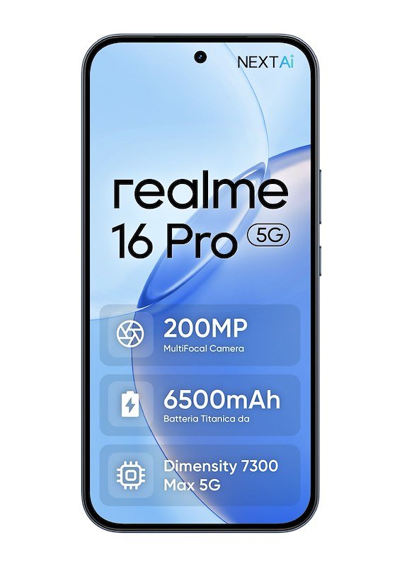 Realme Smartphone 16 Pro 5g 8/ 512GB Pebble Grey