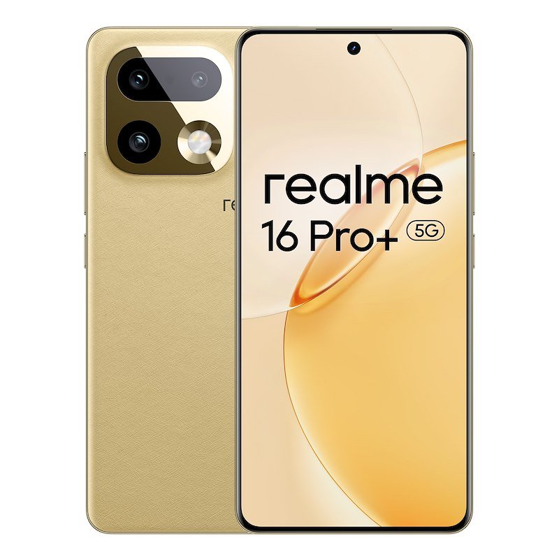 Realme Smartphone 16 Pro+ 5g 12/ 512GB Master Gold