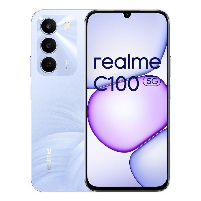 Realme Smartphone C100 5g 4/256GB Blooming Purple