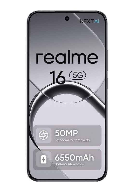 Realme Smartphone 16 5g Air 8/256gb Black