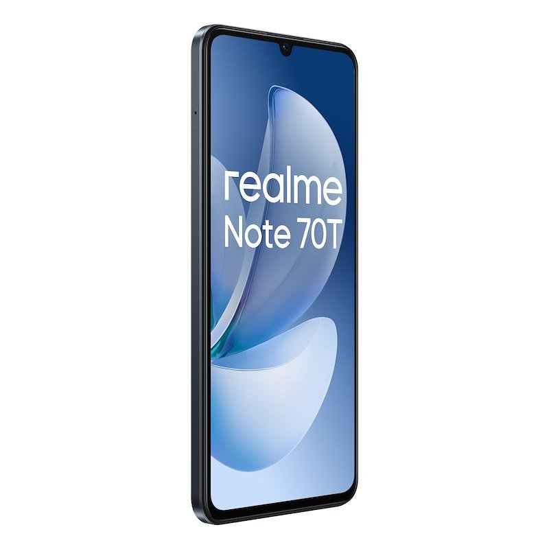 Realme Smartphone Note 70t 4/128 GB Black + TechLife Buds