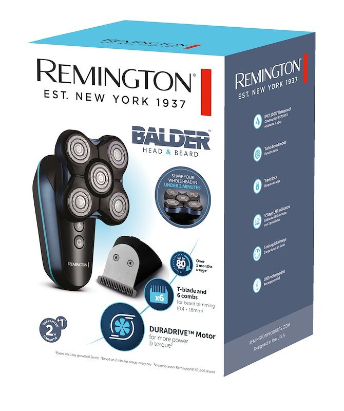 Remington Balder Head & Beard Rasoio per la Testa Xr8000