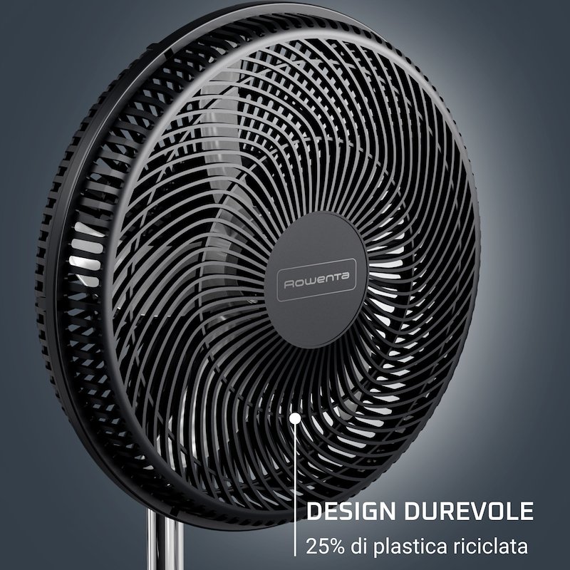 Rowenta Ventilatore a Piantana VU3110 Nero