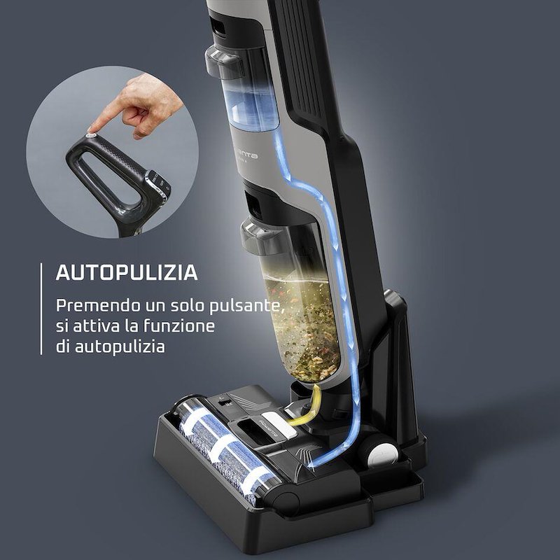 Rowenta Lavapavimenti Gz5035wo Nero