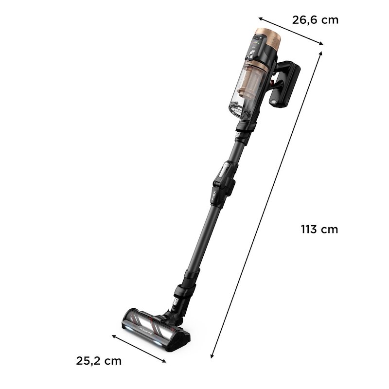 Rowenta Scopa ricaricabile X-Force Flex 14.80 Modello Animal Care Rh9b74wo Blush