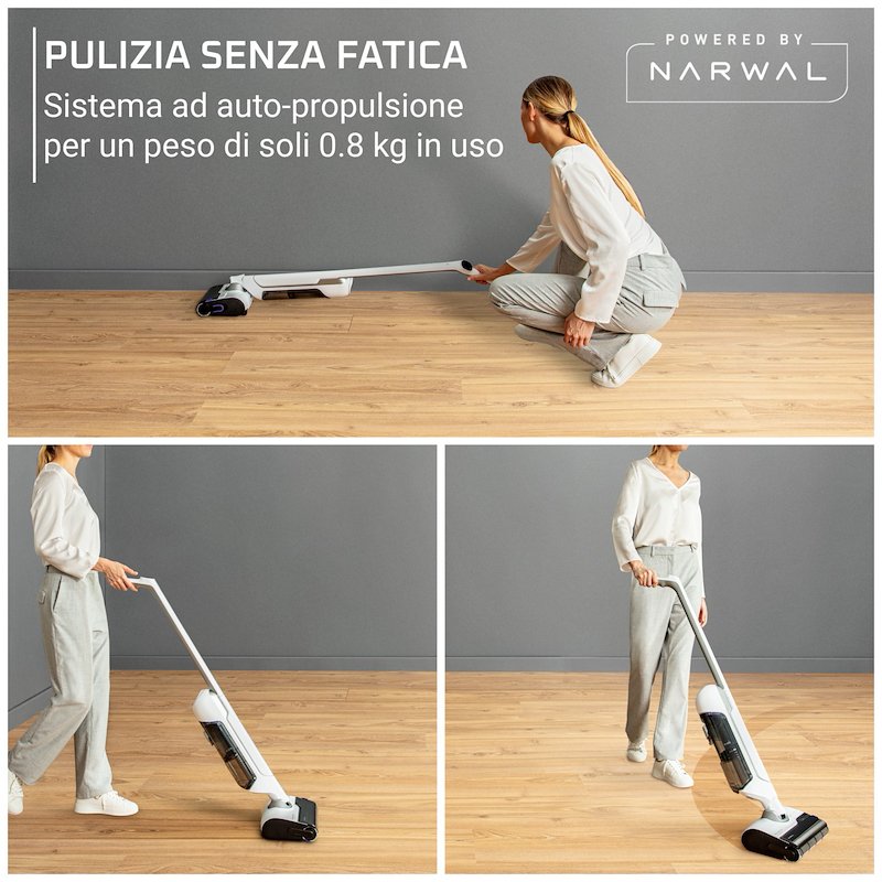 Rowenta Lavapavimenti senza fili X-Clean 10 Gz7035wo